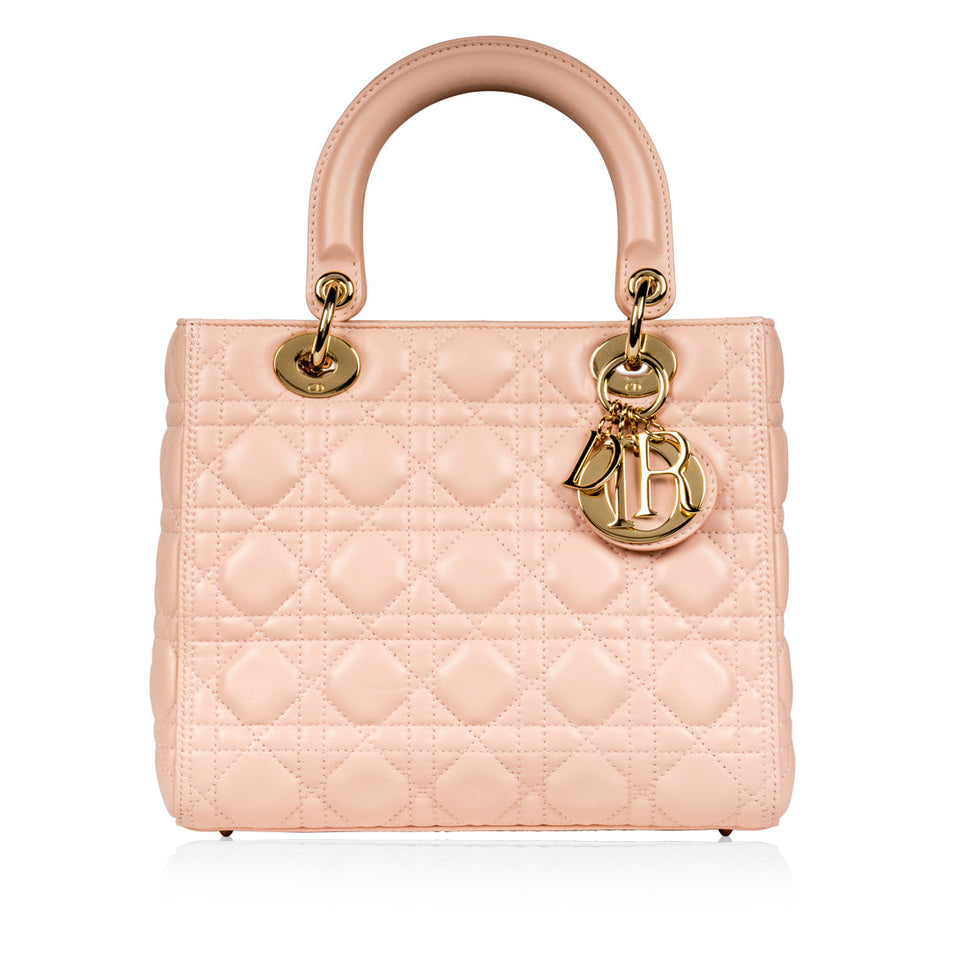 Christian Dior Lady Dior Medium - Blush PInk