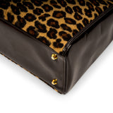 Christian Dior Lady Dior Medium - Leopard Fur