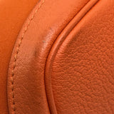 Hermes Tote Bag Towar Office / Leather Orange Garden party PM