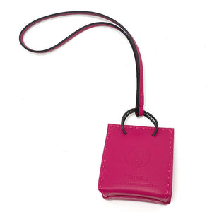 Hermes charm Anyo Miro pink Shopper sack orange Women