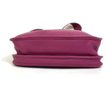 Hermes Shoulder Bag Taurillon Clemence Purple type Evelyn3 PM Troyes Women