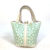 Hermes Handbag Swift green Picotan lock micro micro 14 Women