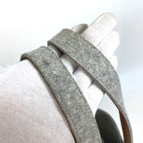 Hermes Tote Bag Felt, Leather gray Shoulder Bag Shoulder Bag Tote Bag Women