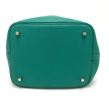 Hermes Handbag Taurillon Clemence green Picotin Lock Eclat MM 22 Women