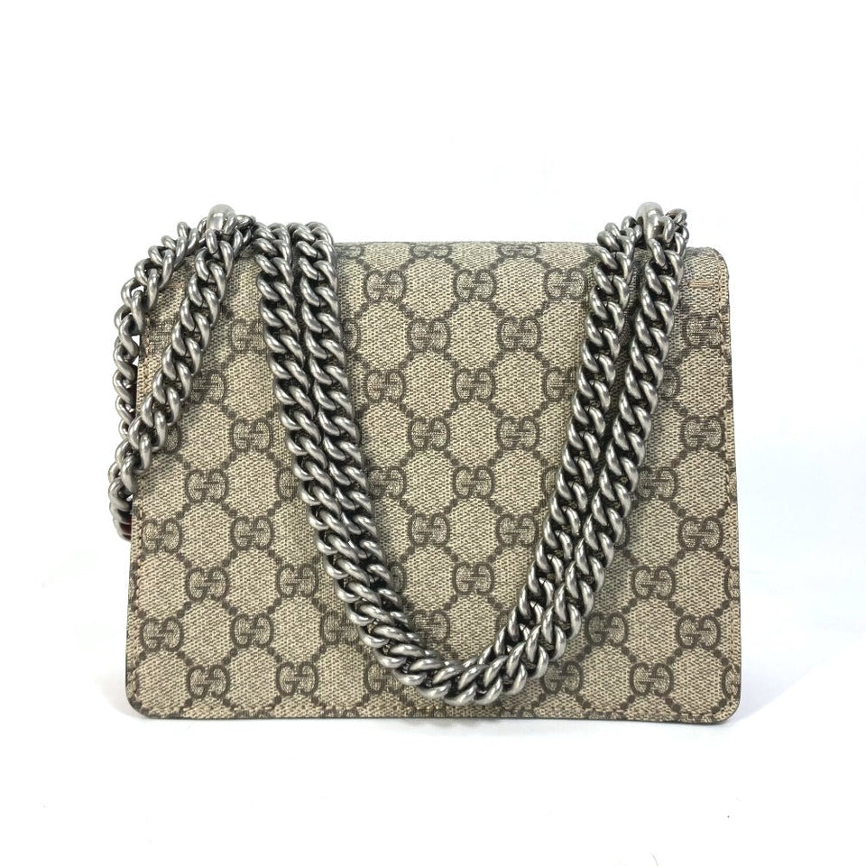 Gucci Shoulder Bag 421970 GG Supreme Canvas beige GG Dionysus Women