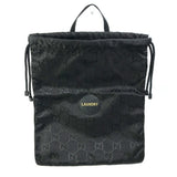 Gucci Handbag 674247 Nylon black GG laundry bag
