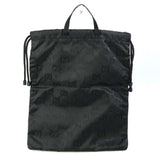 Gucci Handbag 674247 Nylon black GG laundry bag