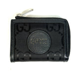 Gucci Coin case 657587 leather black GG Off the grid Women
