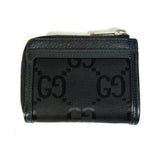 Gucci Coin case 657587 leather black GG Off the grid Women