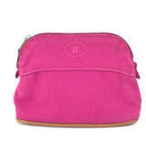 Hermes Pouch canvas pink Boride pouch mini mini