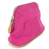 Hermes Pouch canvas pink Boride pouch mini mini