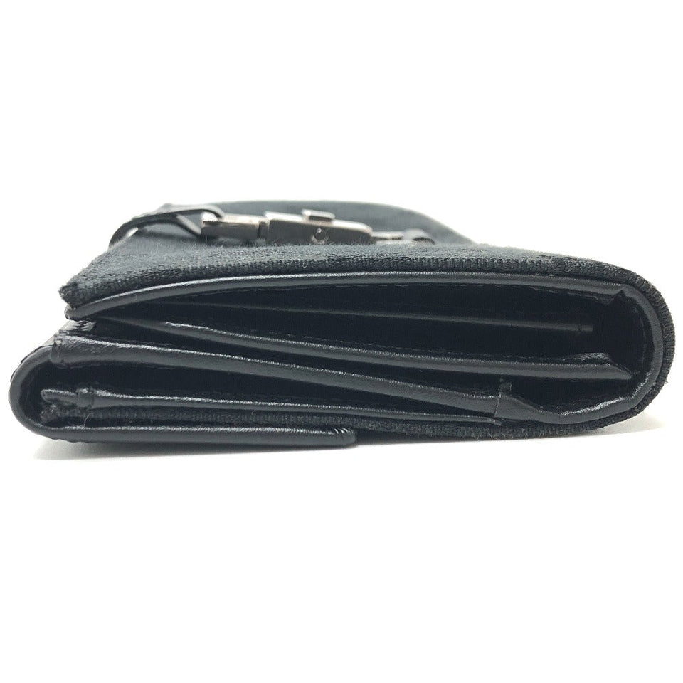 Gucci Folded wallet 035.2184 GG canvas black GG Jackie Women