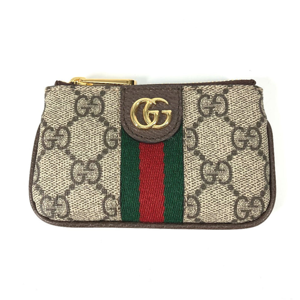 Gucci Key case Key holder  671722 GG Supreme Canvas beige GG Supreme Ofidia Women