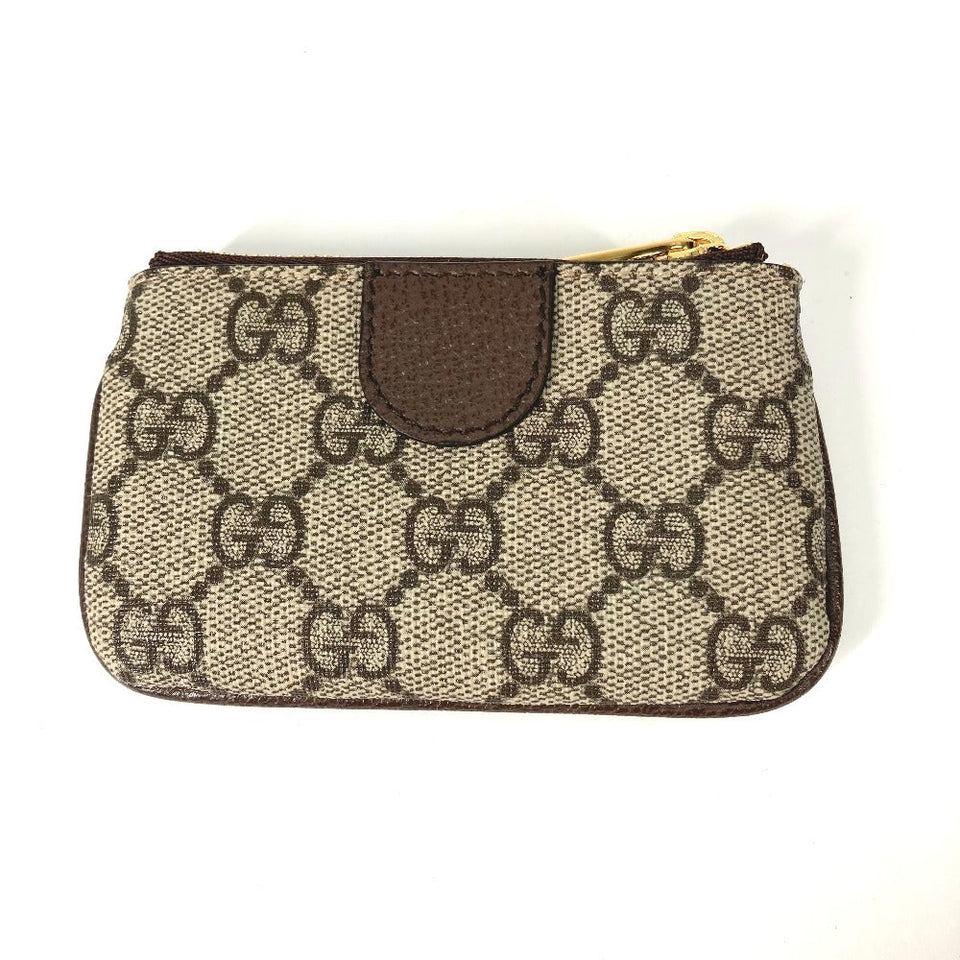 Gucci Key case Key holder  671722 GG Supreme Canvas beige GG Supreme Ofidia Women