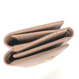 Gucci Trifold wallet 474746 leather beige Compact wallet GG Marmont Women