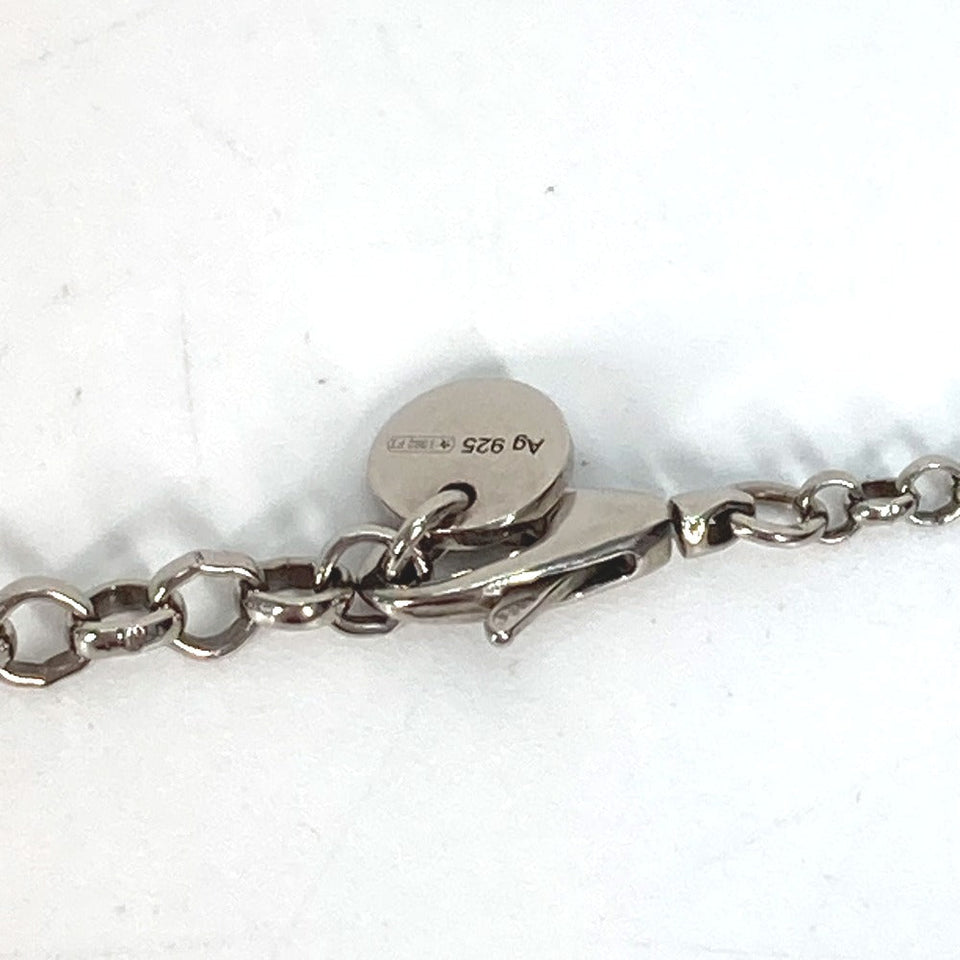 Gucci Necklace SV925 Silver Arabesque Interlocking G