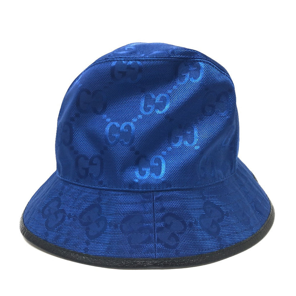 Gucci hat 627115 Nylon blue Off The Grid mens L