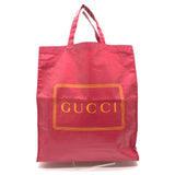 Gucci Handbag 575140 Coated canvas Red logo Women
