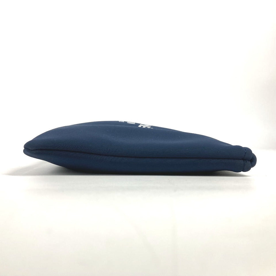 Hermes Pouch polyamide Navy Flat pouch Neoban Pouch MM