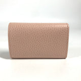 Gucci Key case Key holder  456118 leather pink GG Marmot Double G Women