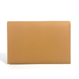 Hermes Clutch bag Epsom Brown x pink With porch Calvi GM