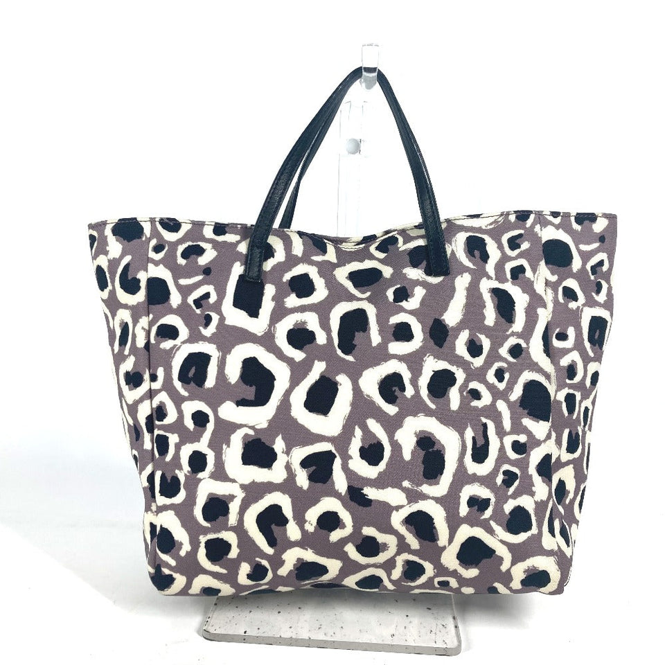 Gucci Tote Bag 284721 Nylon / leather purple Children's Kids leopard leopard leopard