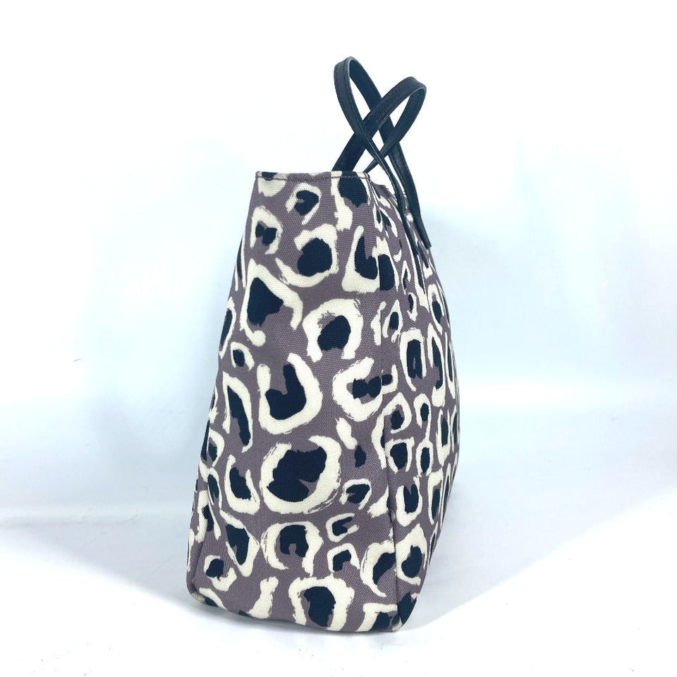 Gucci Tote Bag 284721 Nylon / leather purple Children's Kids leopard leopard leopard