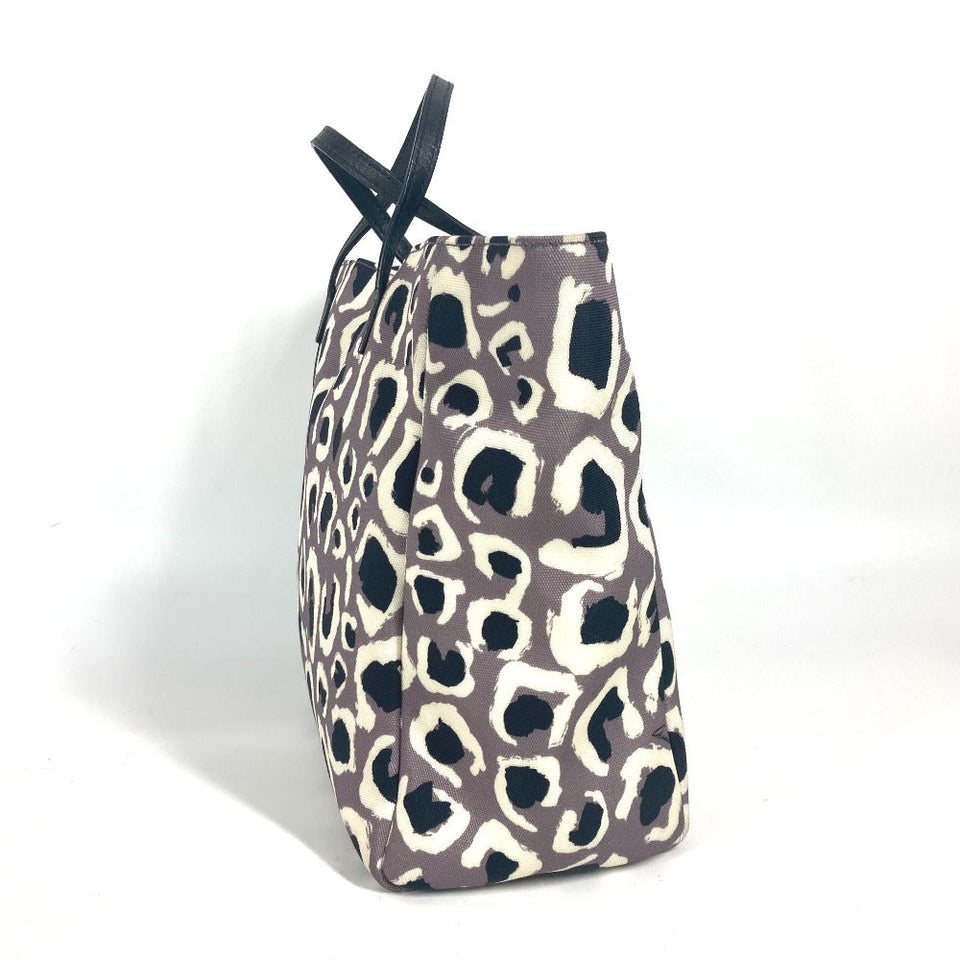 Gucci Tote Bag 284721 Nylon / leather purple Children's Kids leopard leopard leopard
