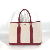 Hermes Tote Bag Toile H, Negonda Red type Shoulder Bag Shoulder Bag Garden party PM