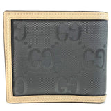 Gucci Folded wallet 625574 Nylon / leather Black x beige logo Off The Grid Off The Grid mens