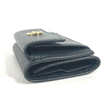 Gucci Trifold wallet 523277 leather black GG Marmont Women