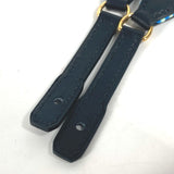 Hermes Shoulder strap Leather / canvas green bandouliere Cavale To Go Women