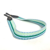 Hermes Shoulder strap Leather / canvas green bandouliere Cavale To Go Women
