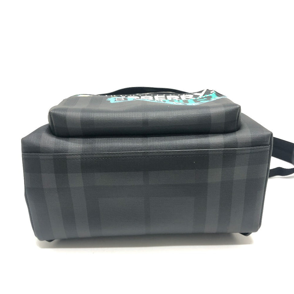 Burberry Backpack PVC gray graphic Women