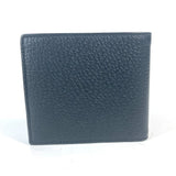 Gucci Folded wallet 700464 leather black Mini wallet Horsebit mens