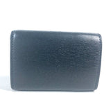 Gucci Trifold wallet 790100 leather black logo Script Wallet Women