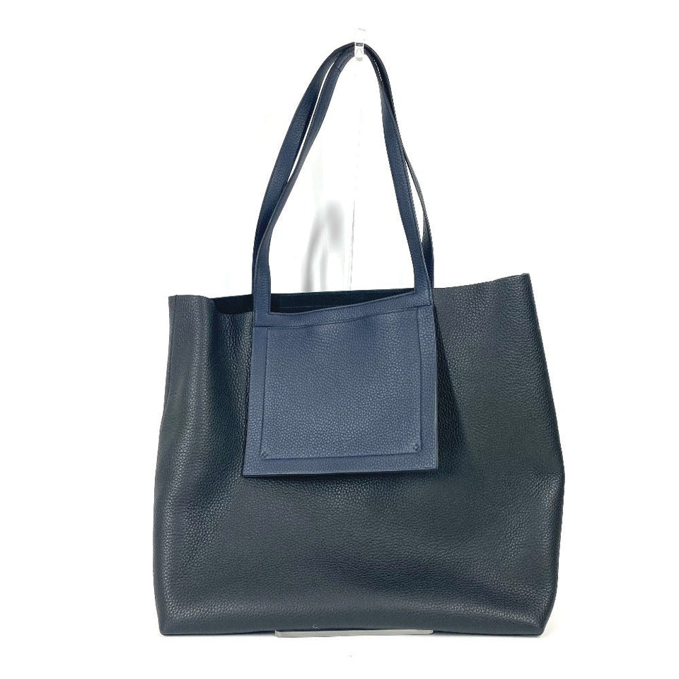 Hermes Shoulder Bag Taurillon Clemence black By color Cabasserie 46 unisex(Unisex)