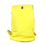 Hermes Backpack leather yellow Sac A Dos unisex(Unisex)