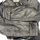 Luxury Burberry BLACK LABEL/Coat/M/BLK/Sheepskin/Plain