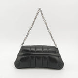 Gucci Horsebit 1955 Chain Shoulder Bag Small Padded Leather Black S23