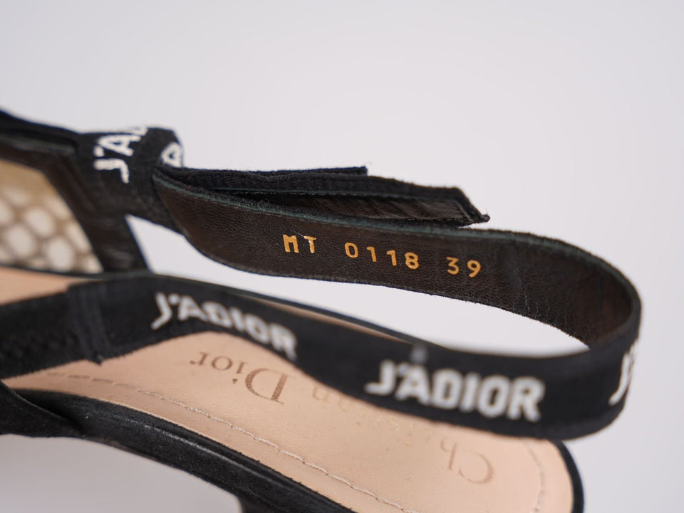 Christian Dior J'ADior Slingback Pumps 39