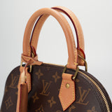 Louis Vuitton Alma BB Monogram Brown Shoulder Bag From 2017