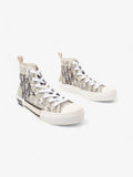 Christian Dior B23 High-tops Grey Oblique  / White Mesh EU 40 UK 7