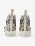 Christian Dior B23 High-tops White  / Grey Oblique Mesh EU 40 UK 6