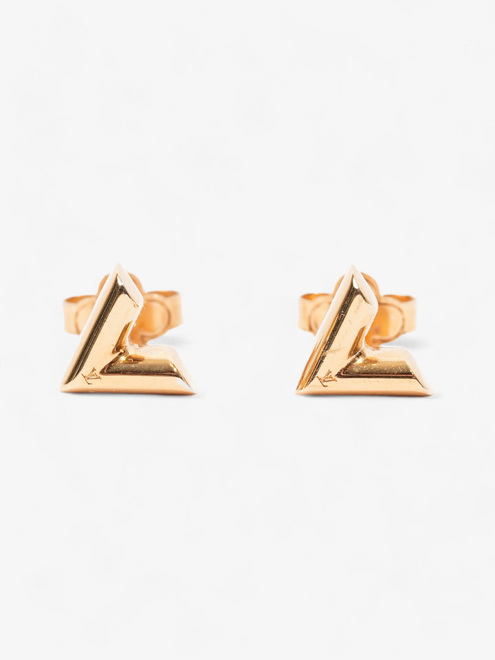 Louis Vuitton LV Earrings Gold Base Metal