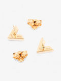 Louis Vuitton LV Earrings Gold Base Metal