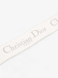 Christian Dior Adjustable Shoulder Strap With Ring Grey Oblique Canvas
