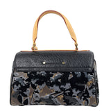 Louis Vuitton Carrol Fleur de Jais Monogram Canvas Bag