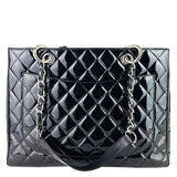 Chanel Grand Shopping Tote GST Patent Leather Bag