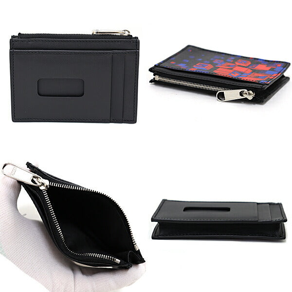 Gucci Coin case 628471 leather multicolor Square G Space Coin Case